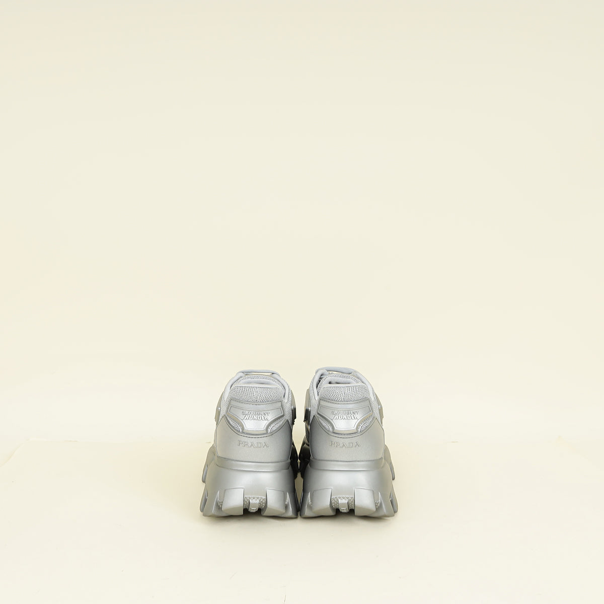 Prada Gray Cloudbust Thunder Chunky Sneakers 36.5 (for Ladies)