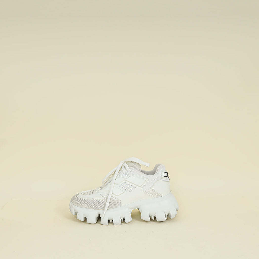 Prada White Cloudbust Thunder Chunky Sneakers 36.5 (for Ladies)