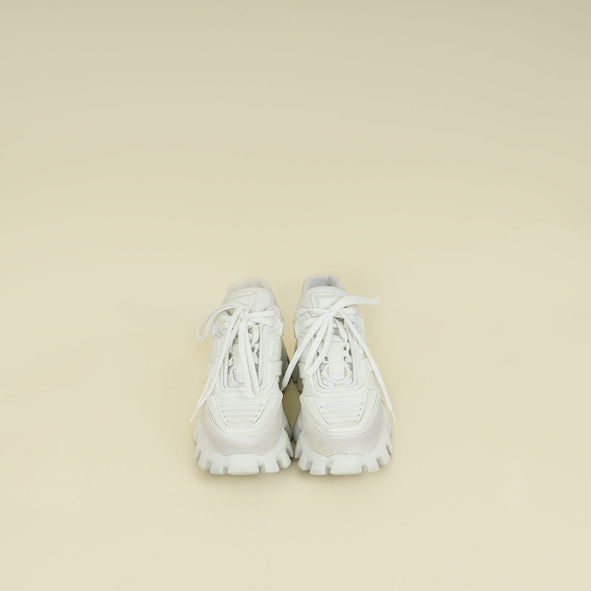 Prada White Cloudbust Thunder Chunky Sneakers 36.5 (for Ladies)