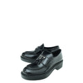 Prada Chocolate Brushed Loafers 36.5
