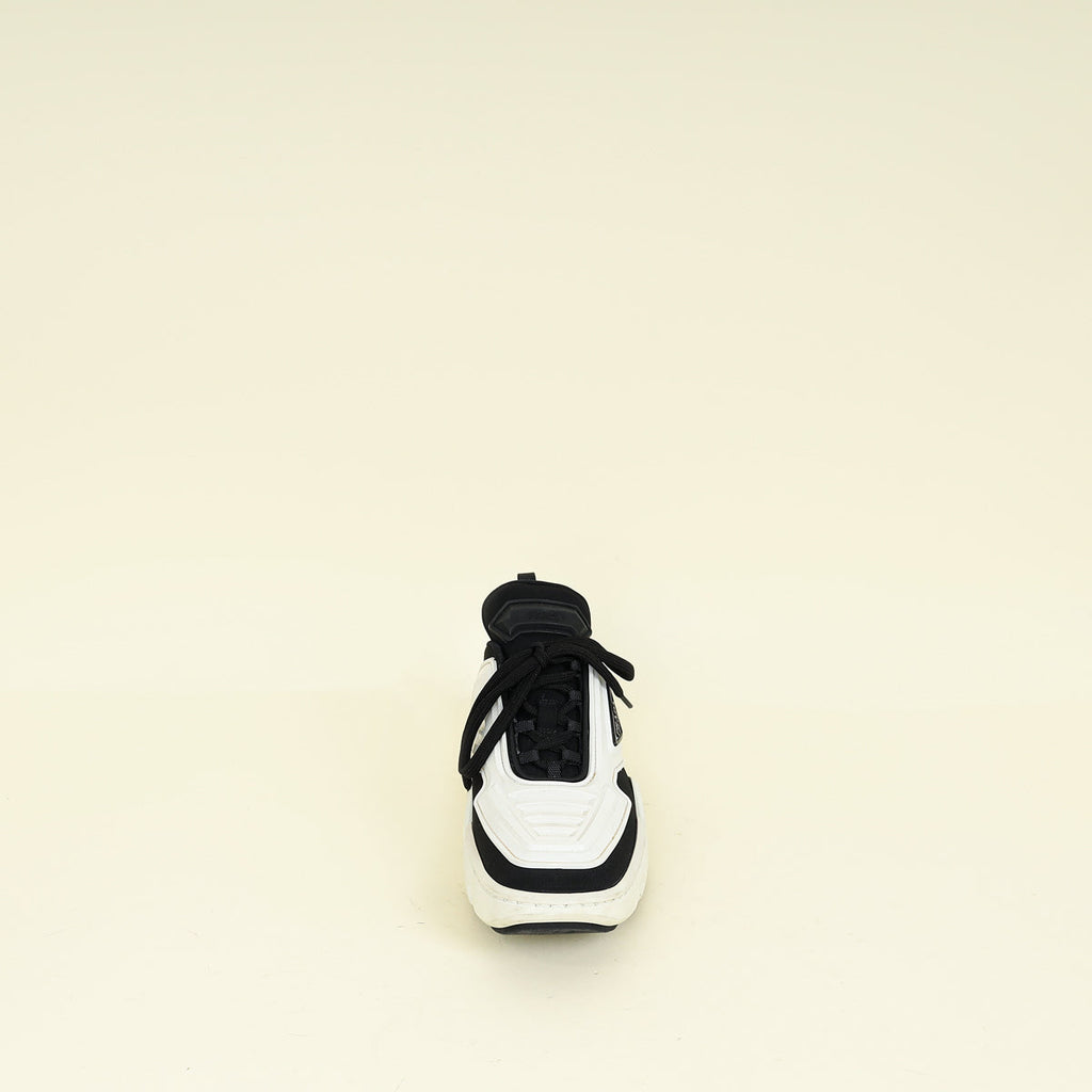 Prada Bicolor Techno Stretch Sneakers 36