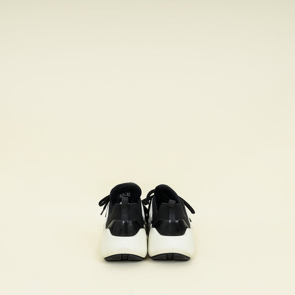 Prada Bicolor Techno Stretch Sneakers 36