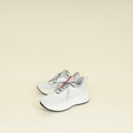 Prada Bicolor Slip On Lace Sneakers 37
