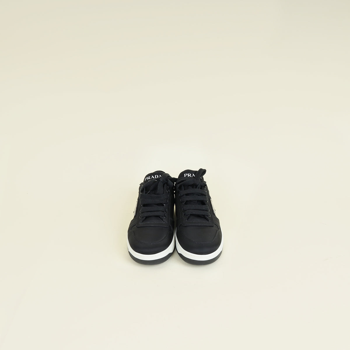 Prada Black Logo Re-Nylon Sneaker 37