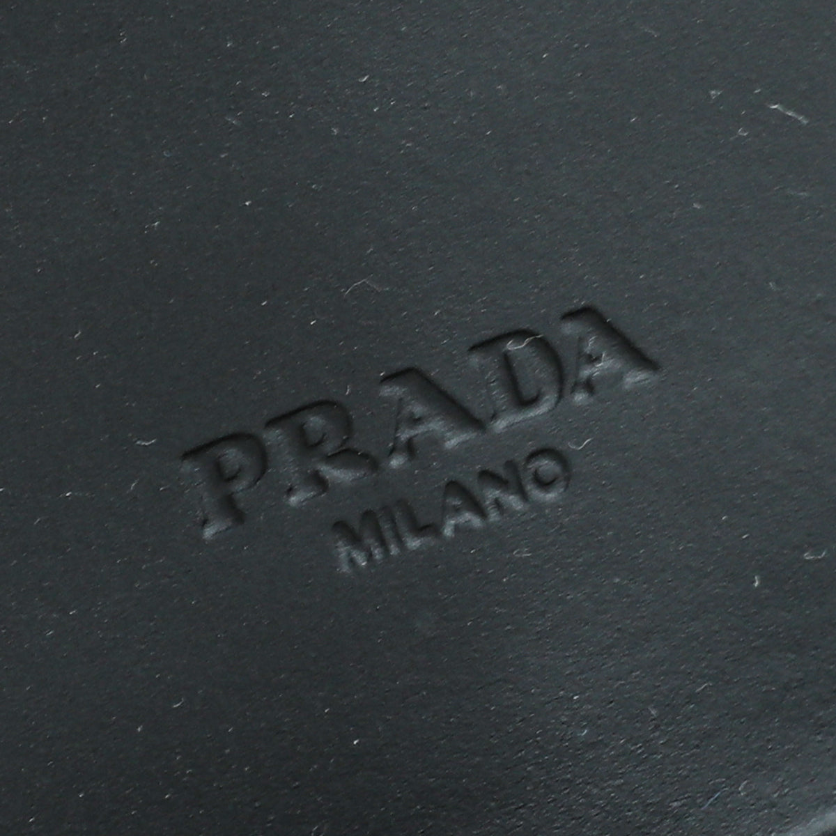 Prada Black Brushed Chocolate Loafers 38