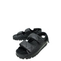 Prada Black Logo Strap Chunky Sandal 38