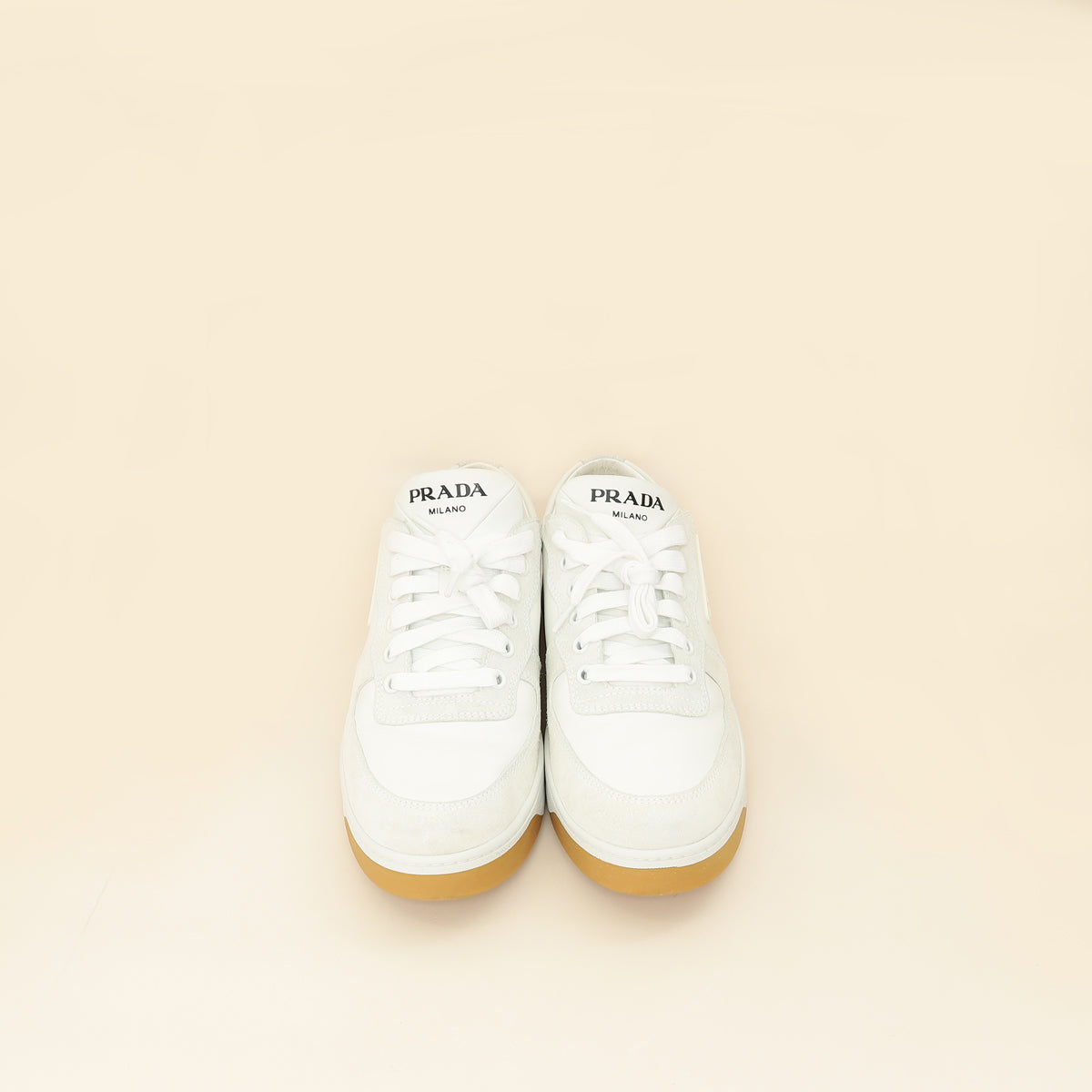 Prada Bicolor Downtown Sneakers 39