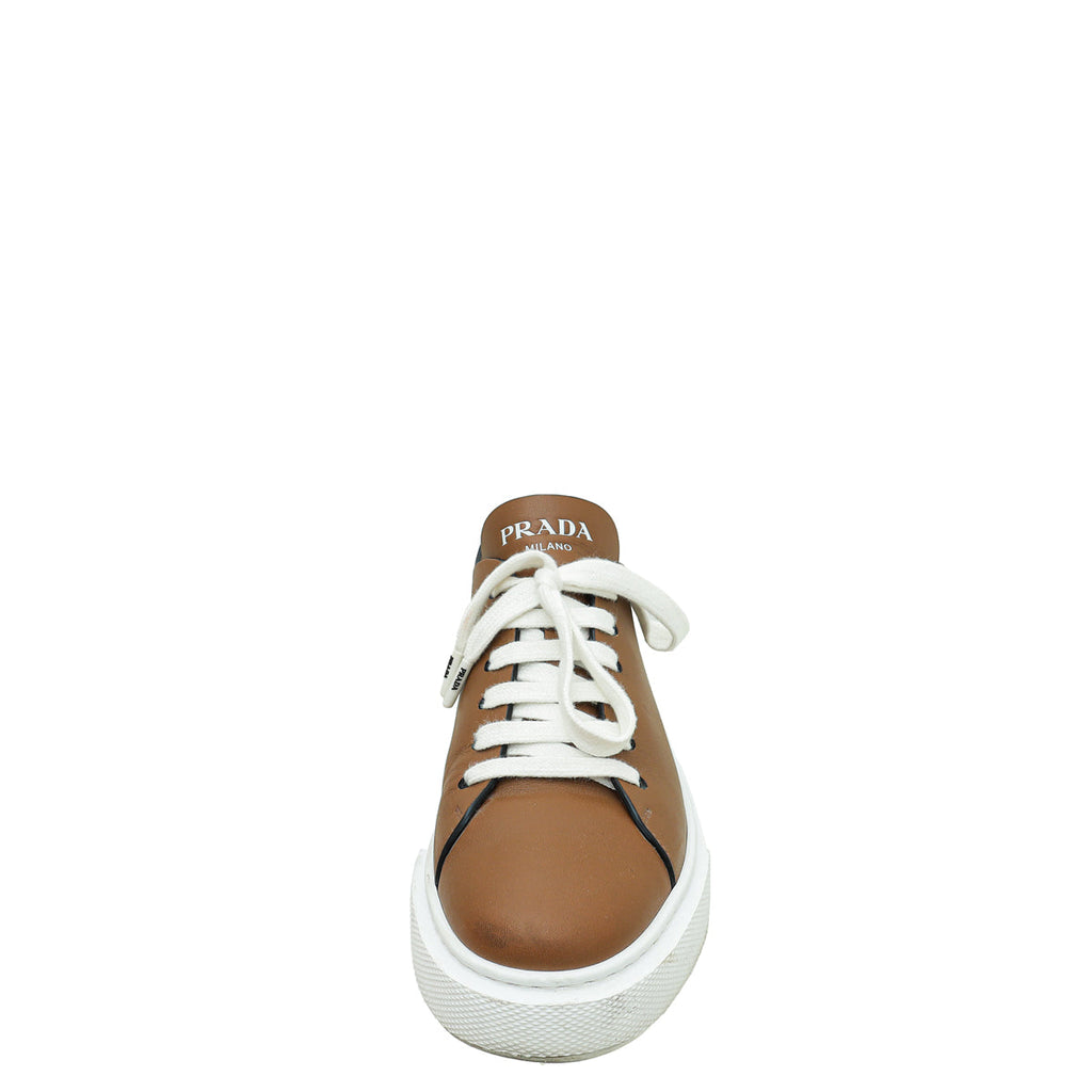 Prada Brown Logo Sneaker 39