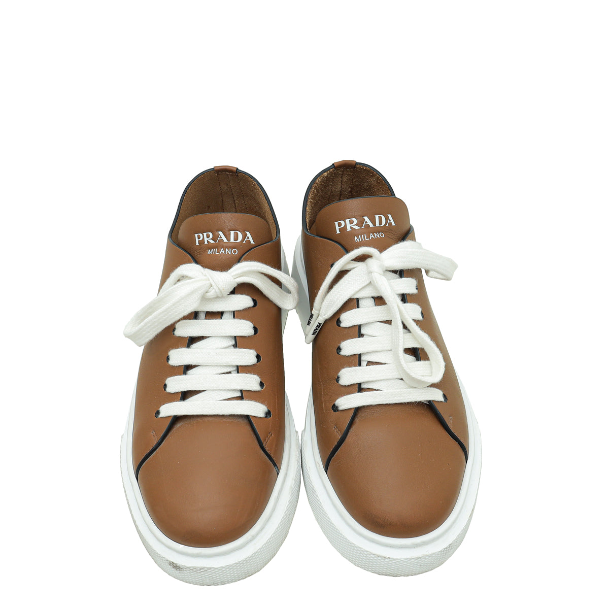 Prada Brown Logo Sneaker 39