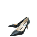Prada Black Vernis Pointed Toe Pumps 40
