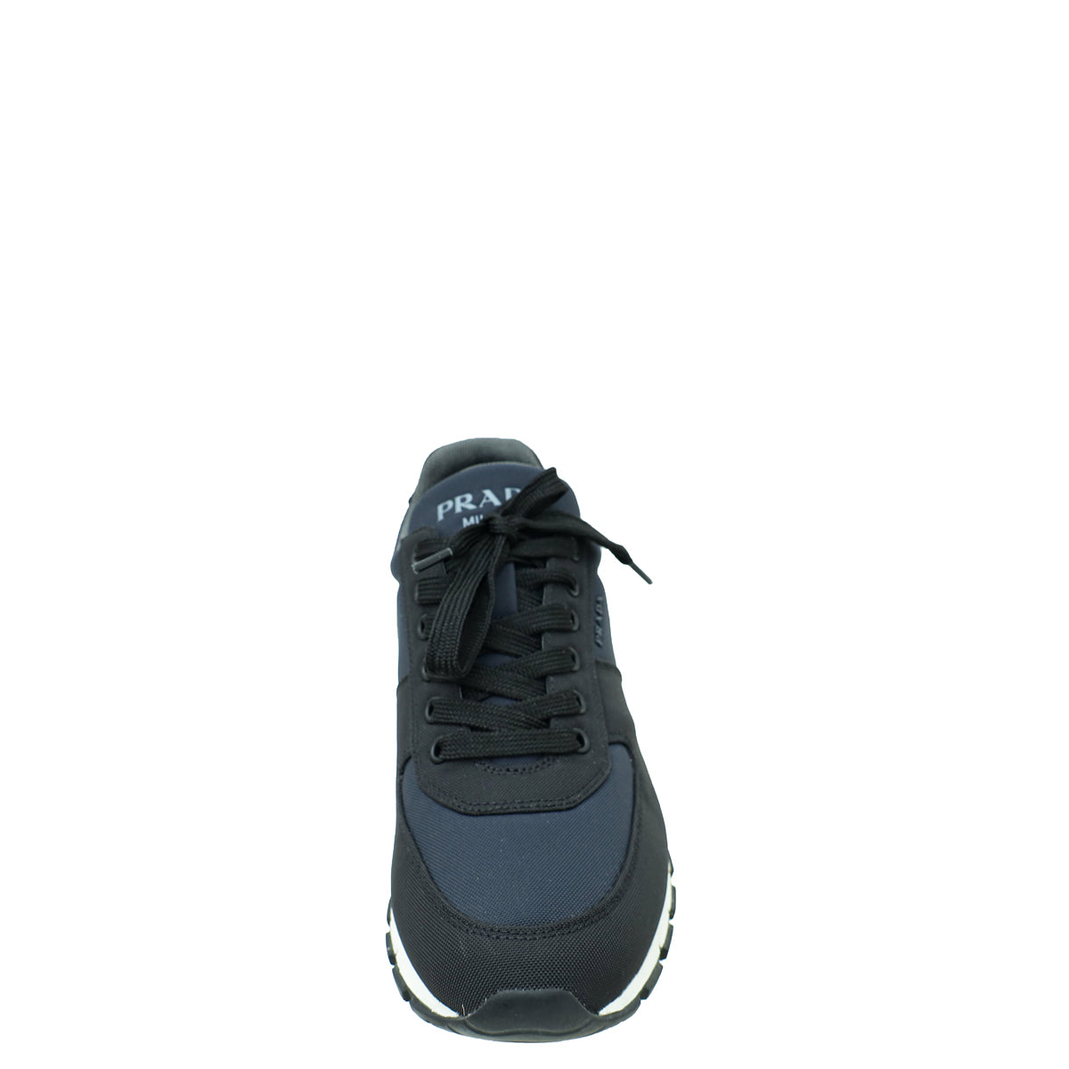 Prada Bicolor Re-Nylon Logo Sneaker 41