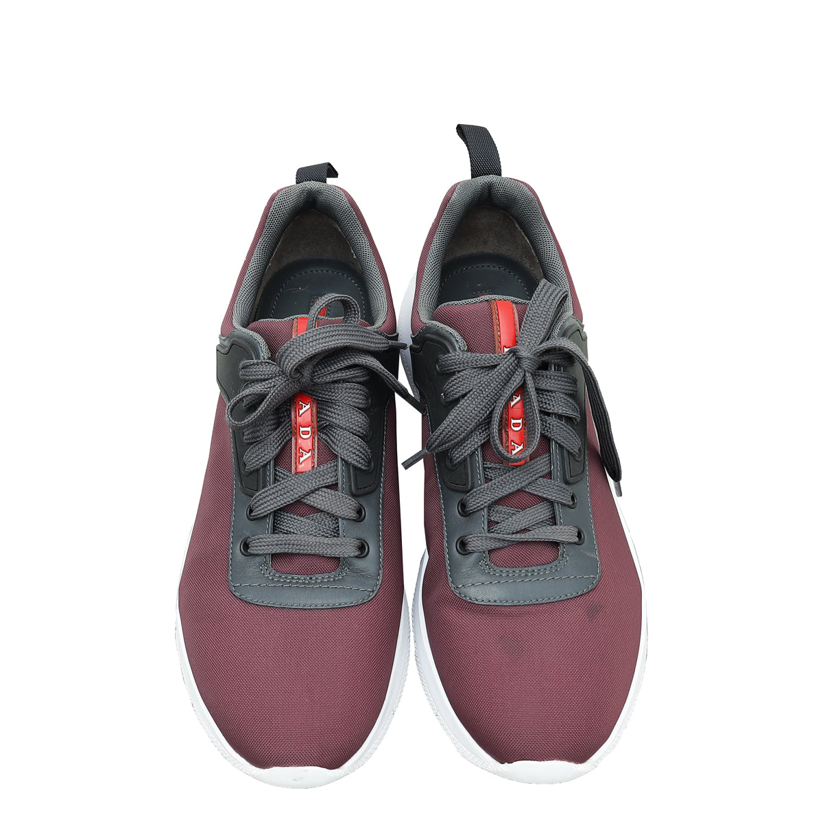 Prada Bicolor Nylon Tech Sneakers 8.5