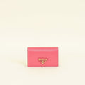 Prada Peonia Vitello Move Flap Card Holder