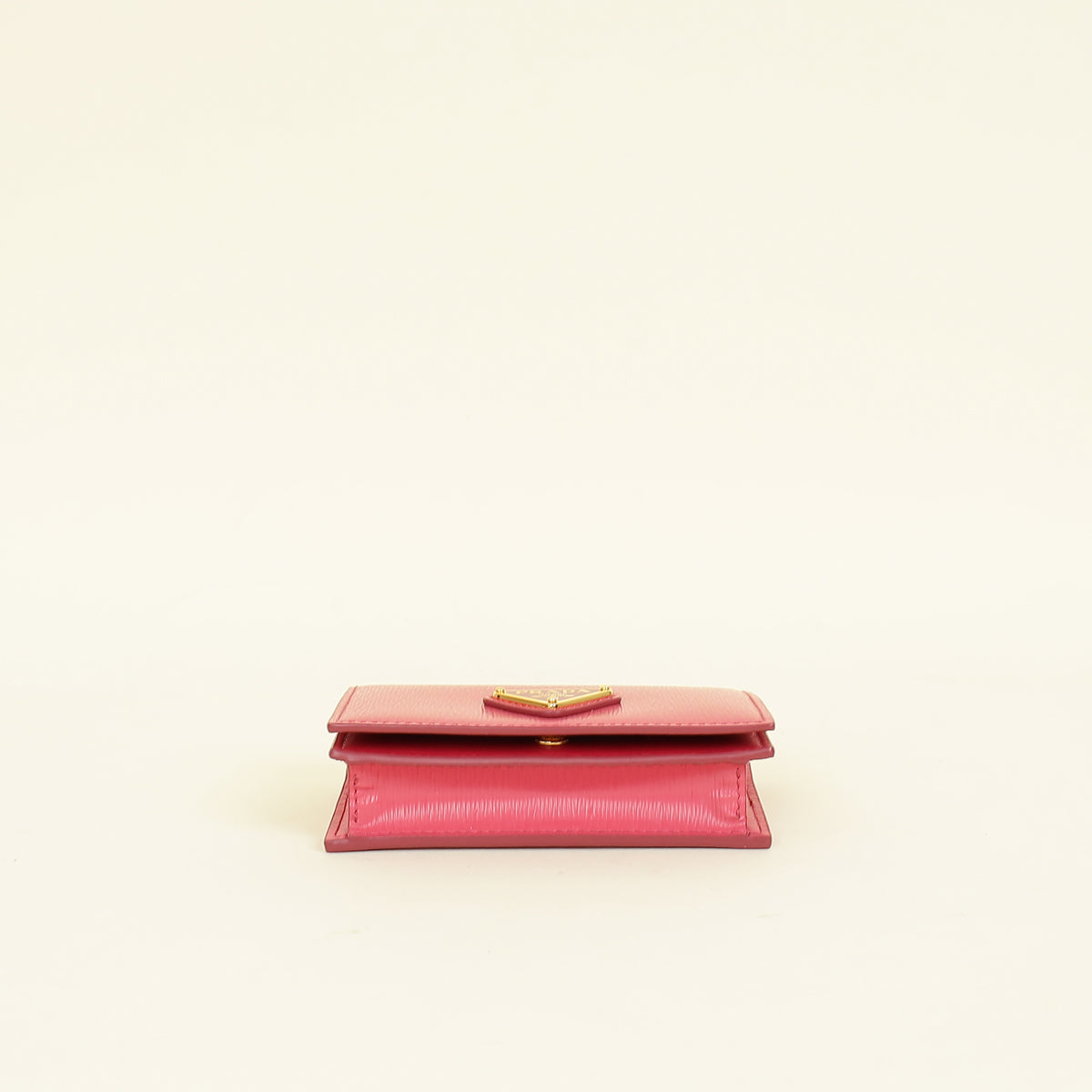 Prada Peonia Vitello Move Flap Card Holder