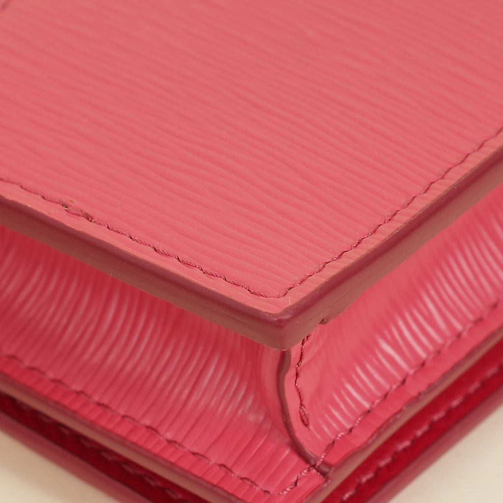 Prada Peonia Vitello Move Flap Card Holder