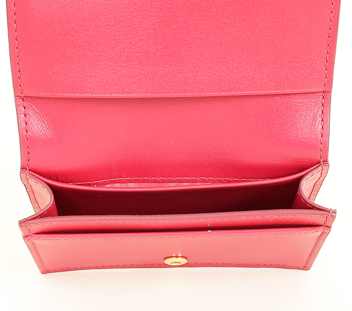 Prada Peonia Vitello Move Flap Card Holder