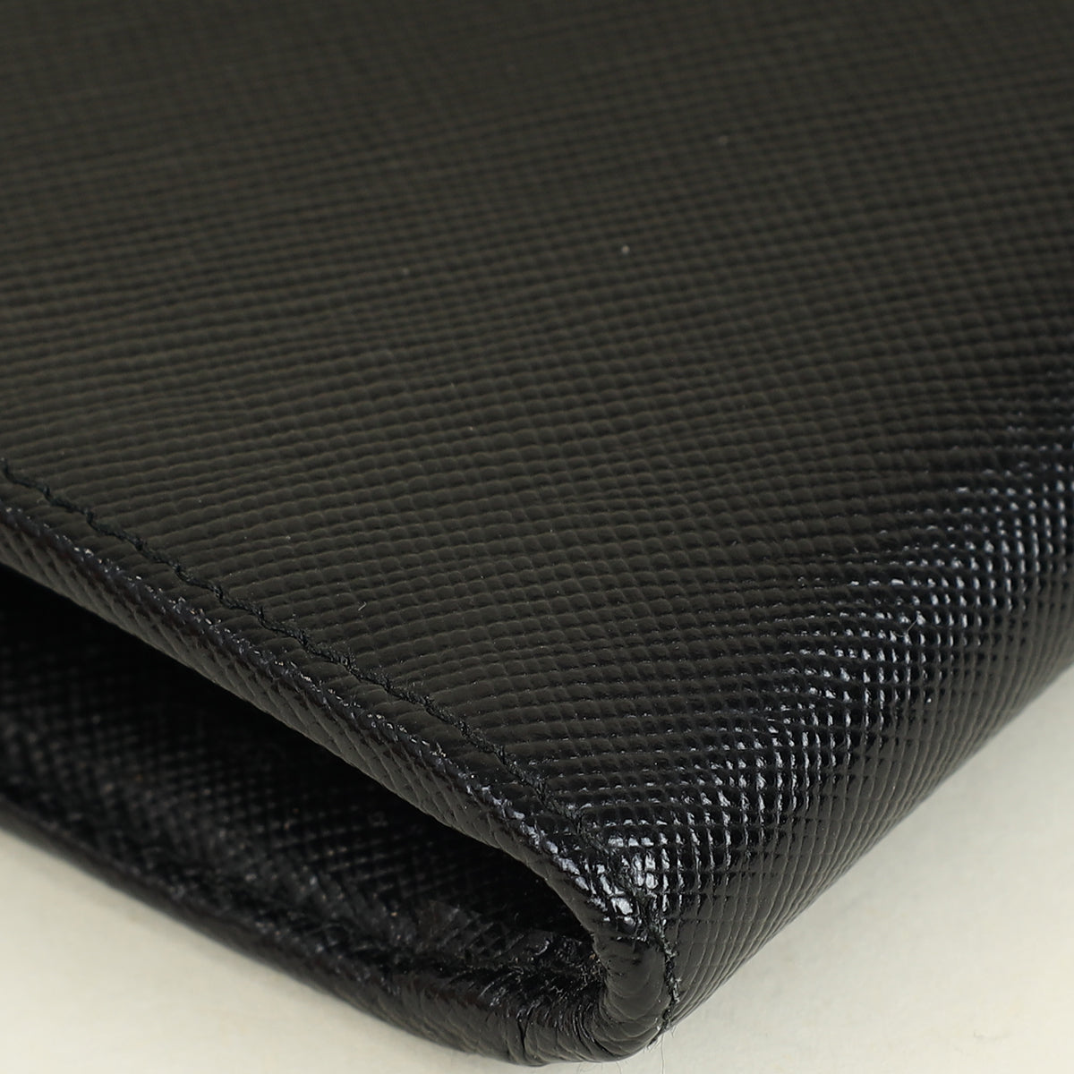 Prada Black Zip Wallet