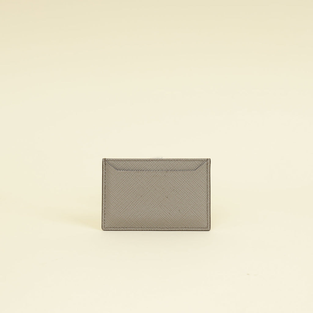 Prada Argilla Logo Card Holder