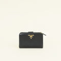 Prada Black French Wallet