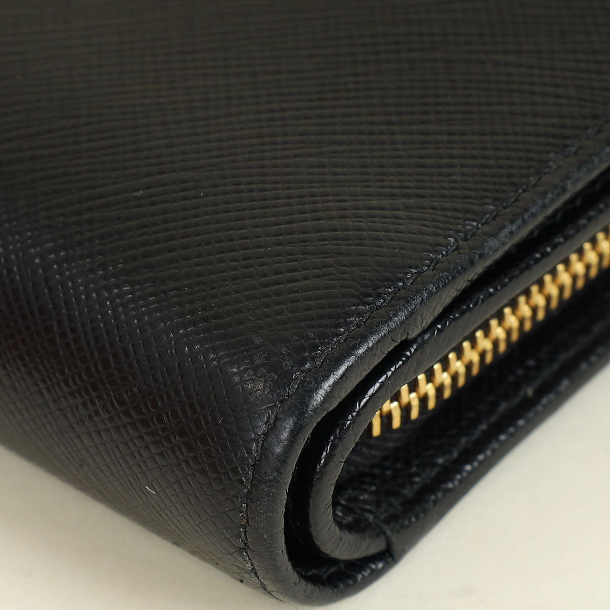 Prada Black French Wallet