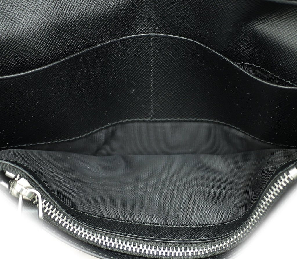 Prada Black Triangle Wallet