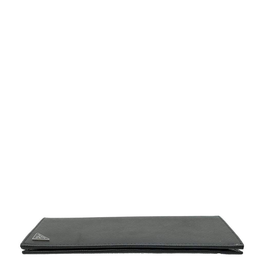 Prada Black Triangle Wallet