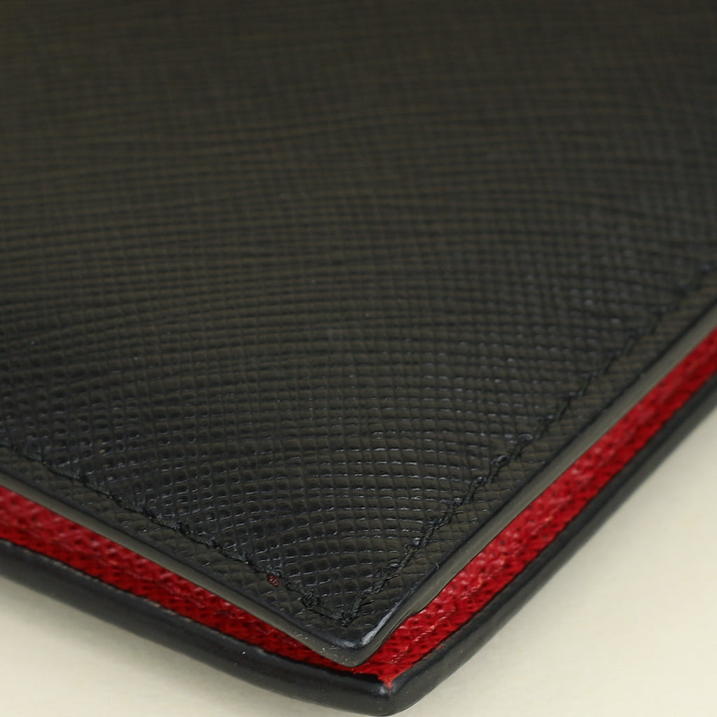 Prada Black Bi-fold Wallet