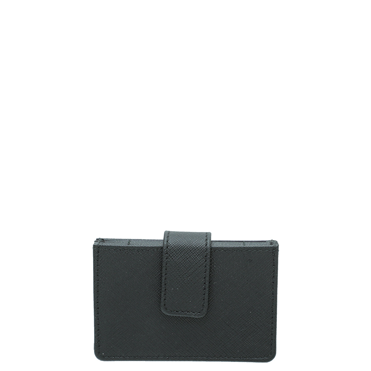 Prada Black 5 Gusset Card Holder