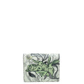Prada White Multicolor Glace Rabbit Print Bifold Wallet