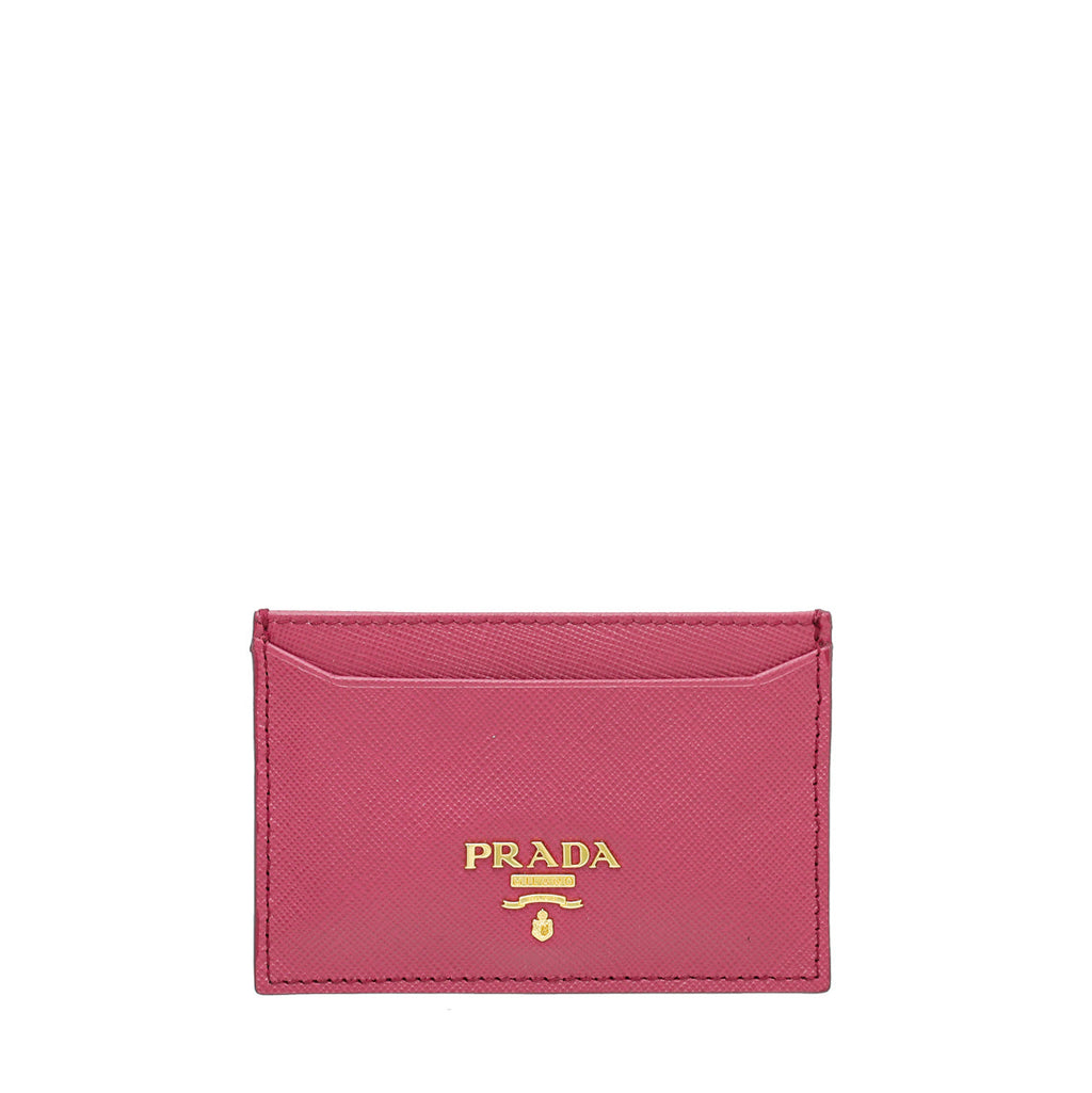 Prada Pink Card Holder