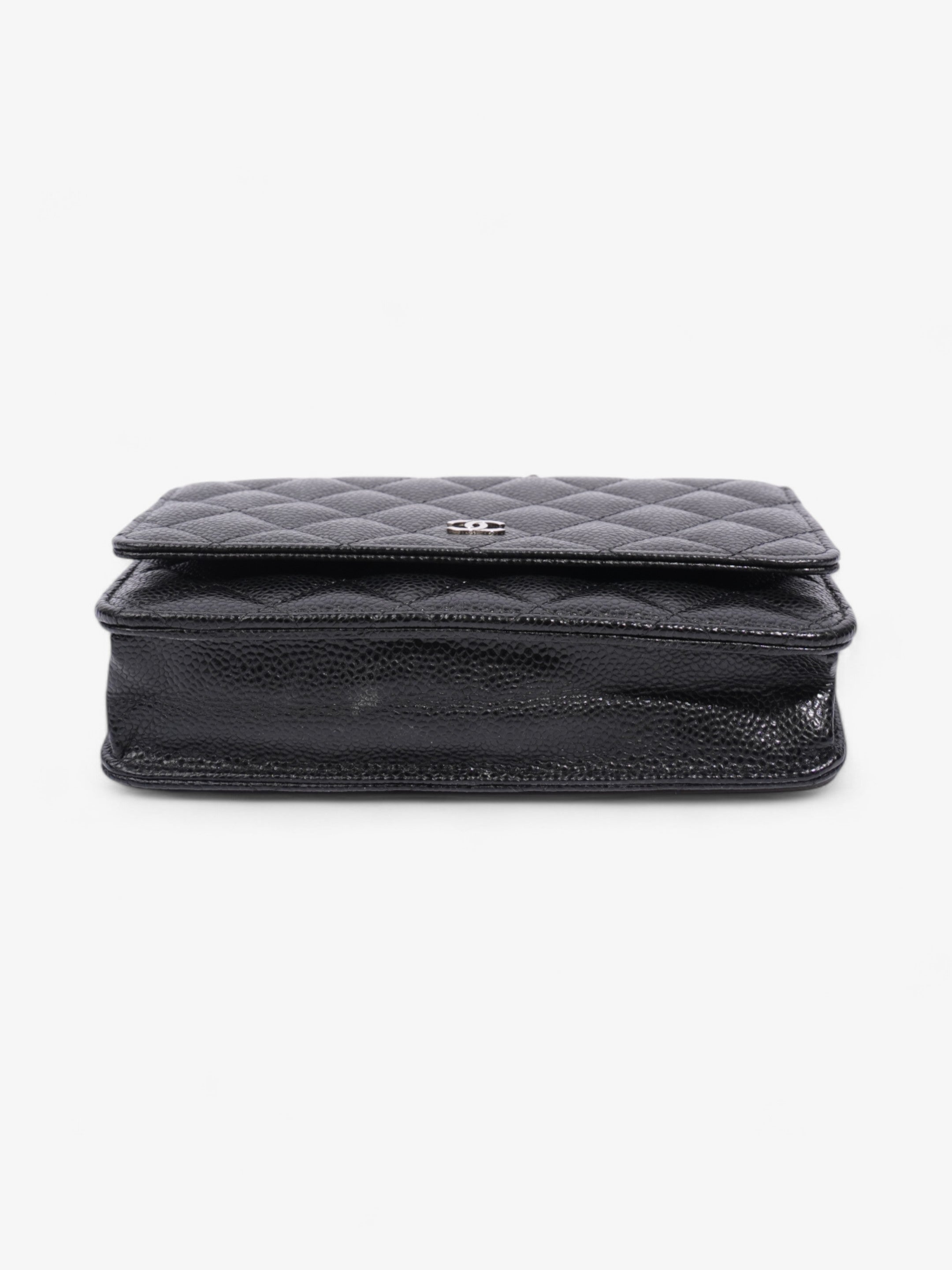 Chanel Wallet On Chain Black Caviar Leather