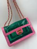 Chanel 2018 Coco Splash PVC Flap