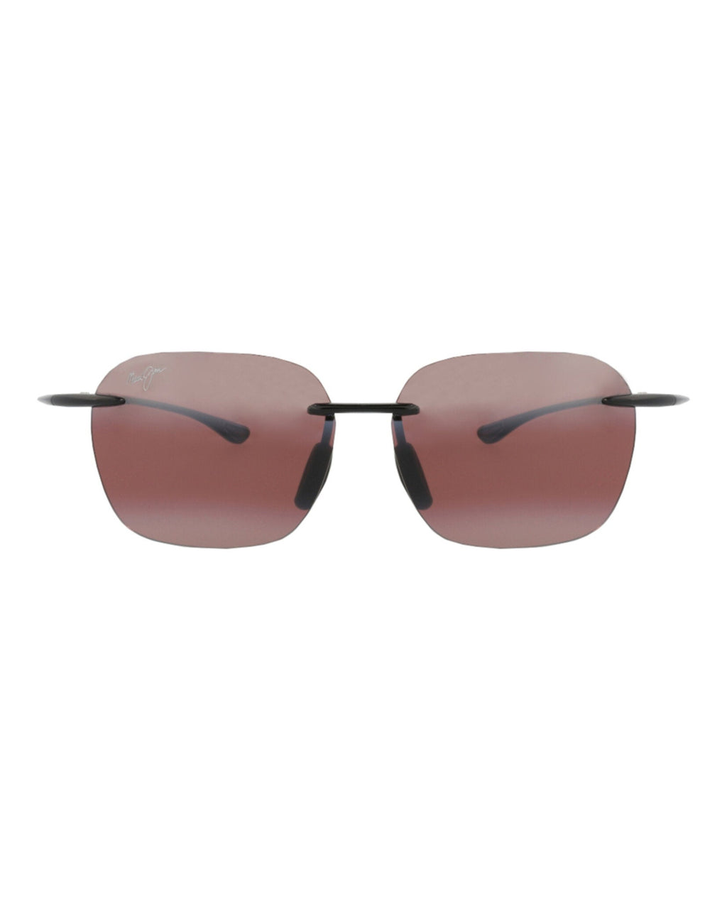 Maui Jim Unisex Square/Rectangle Black Black Rose Fashion Designer Eyewear