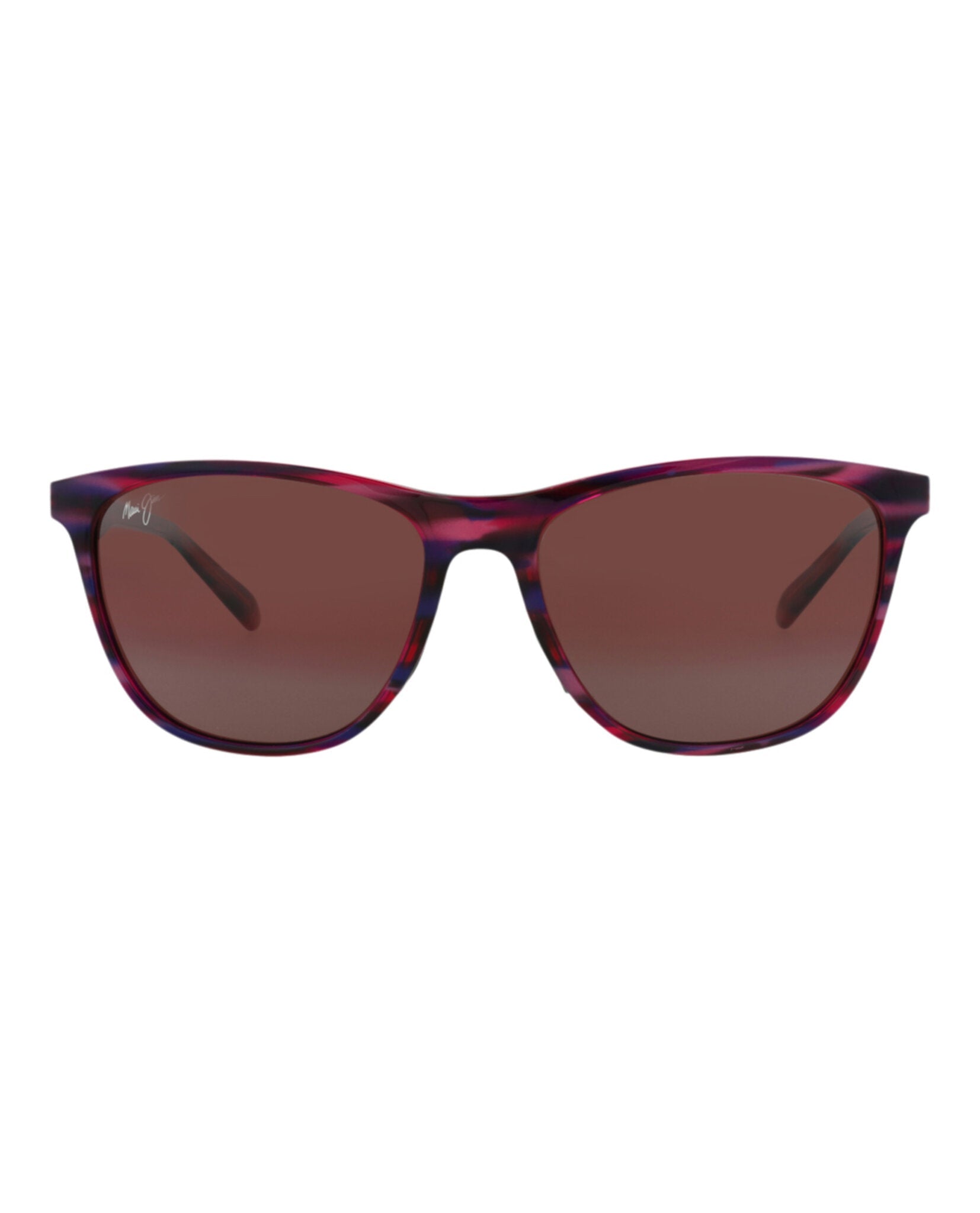 Maui Jim Womens Round/Oval Purple Purple Rose Fashion Designer Eyewear