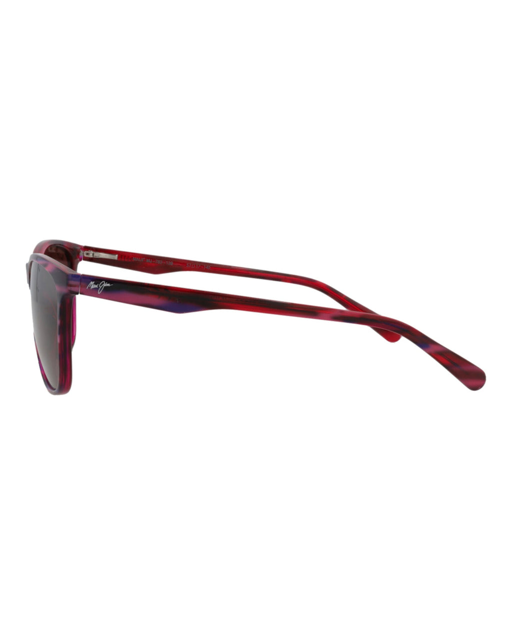 Maui Jim Womens Round/Oval Purple Purple Rose Fashion Designer Eyewear