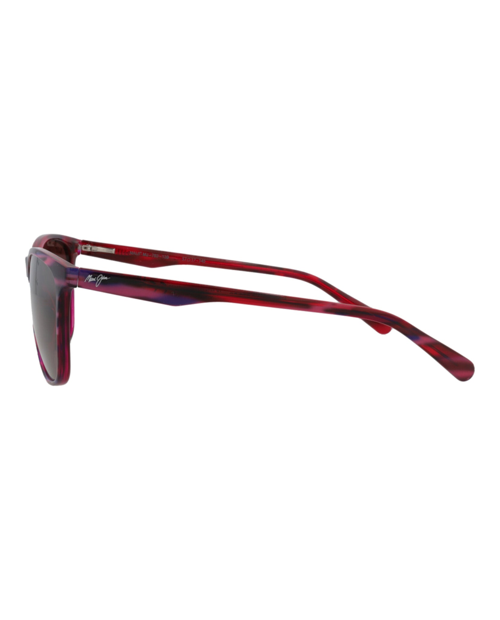 Maui Jim Womens Round/Oval Purple Purple Rose Fashion Designer Eyewear