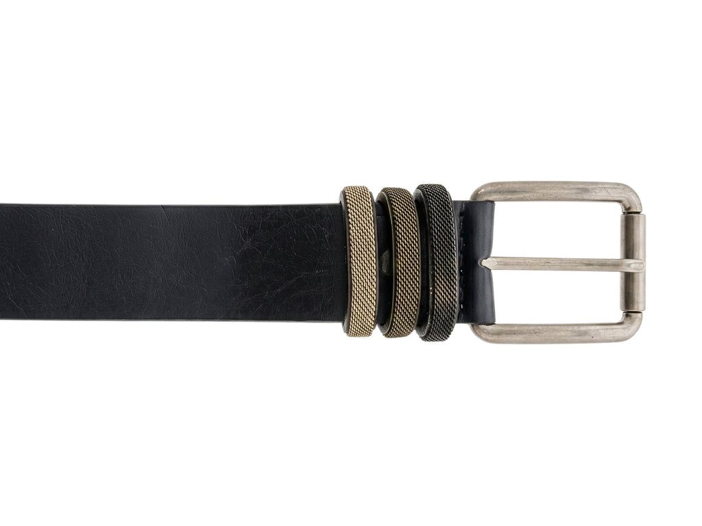 Renato Balestra Brown Roma Leather Adjustable Mens Belt-44
