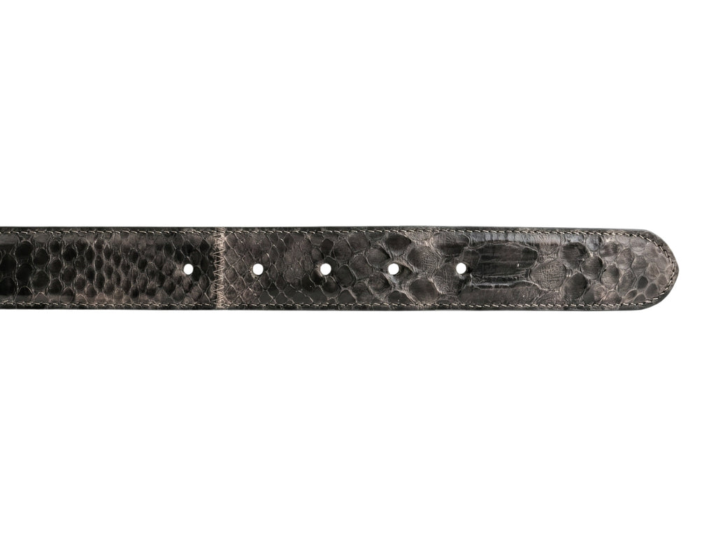Renato Balestra Noir Serpente Black Adjustable Womens Belt-44