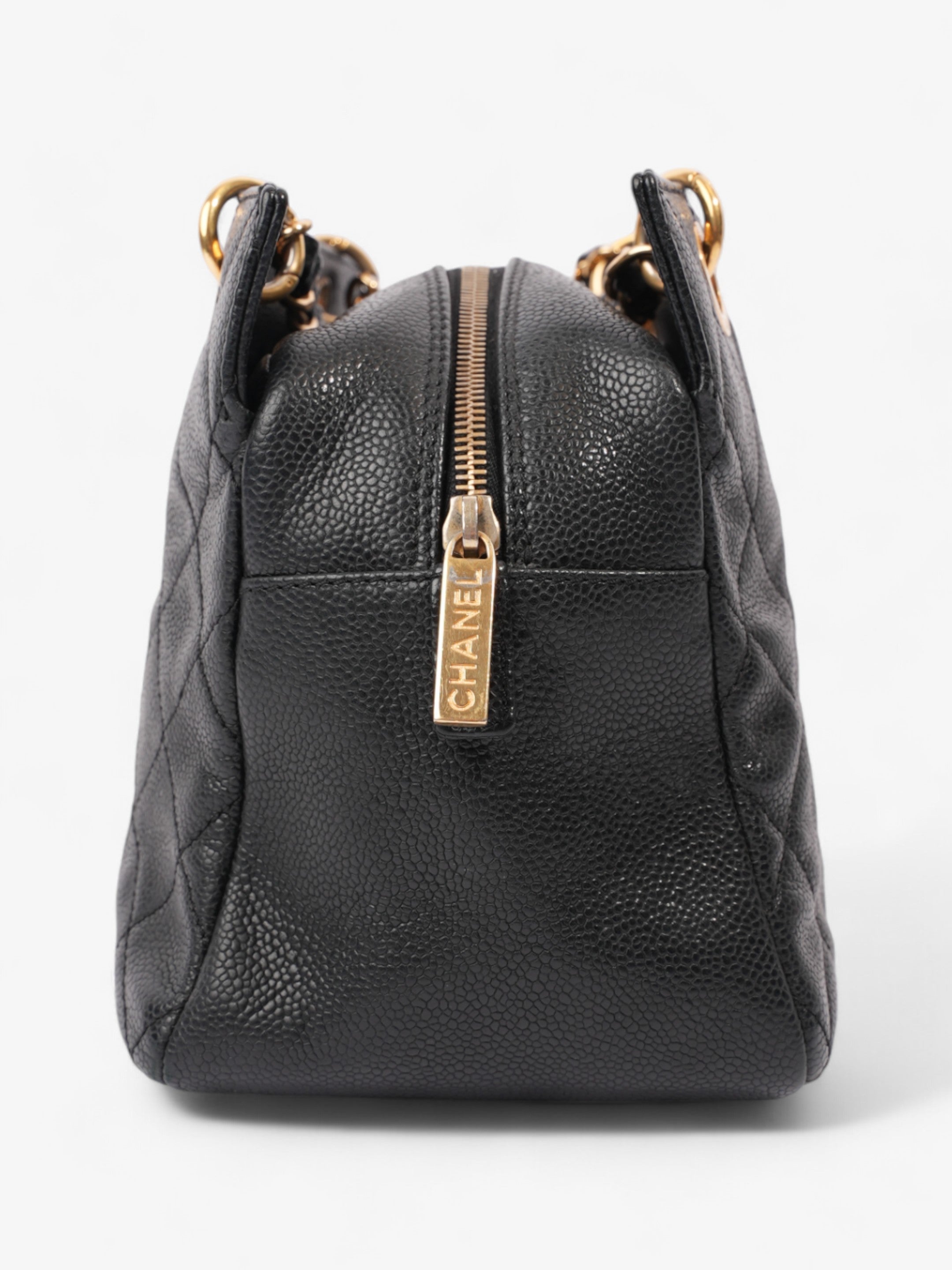 Chanel Timeless Tote Black Caviar Leather Petite