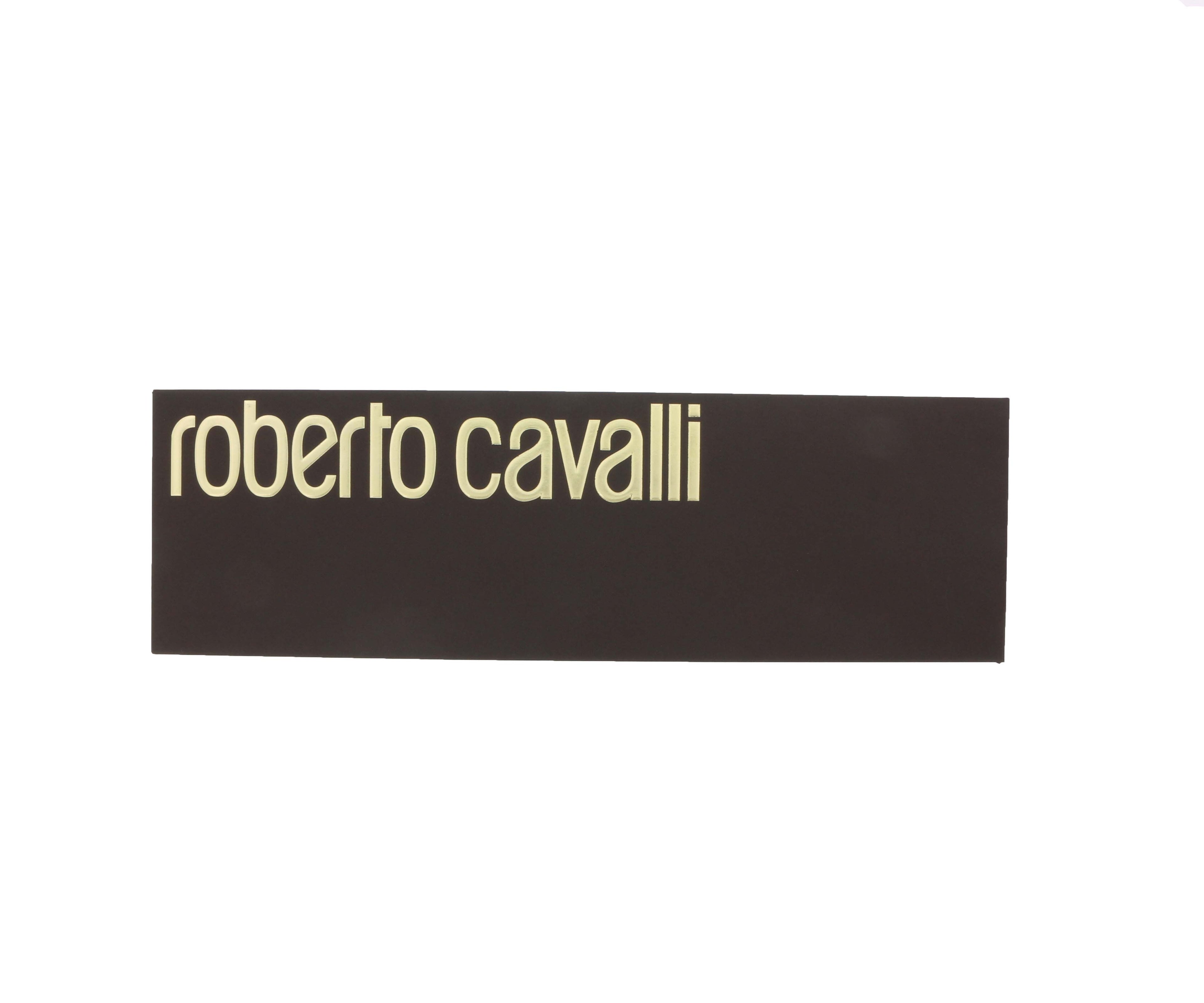 Roberto Cavalli ESZ033 04500 Navy Blue Geometric Square Tie