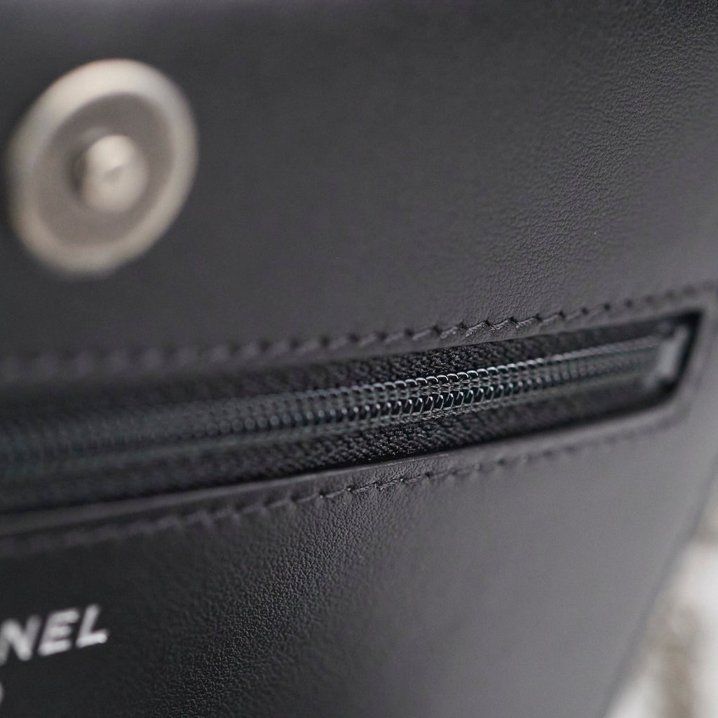 Deal of The Week - Chanel Boy Caviar Black Wallet On Chain WOC