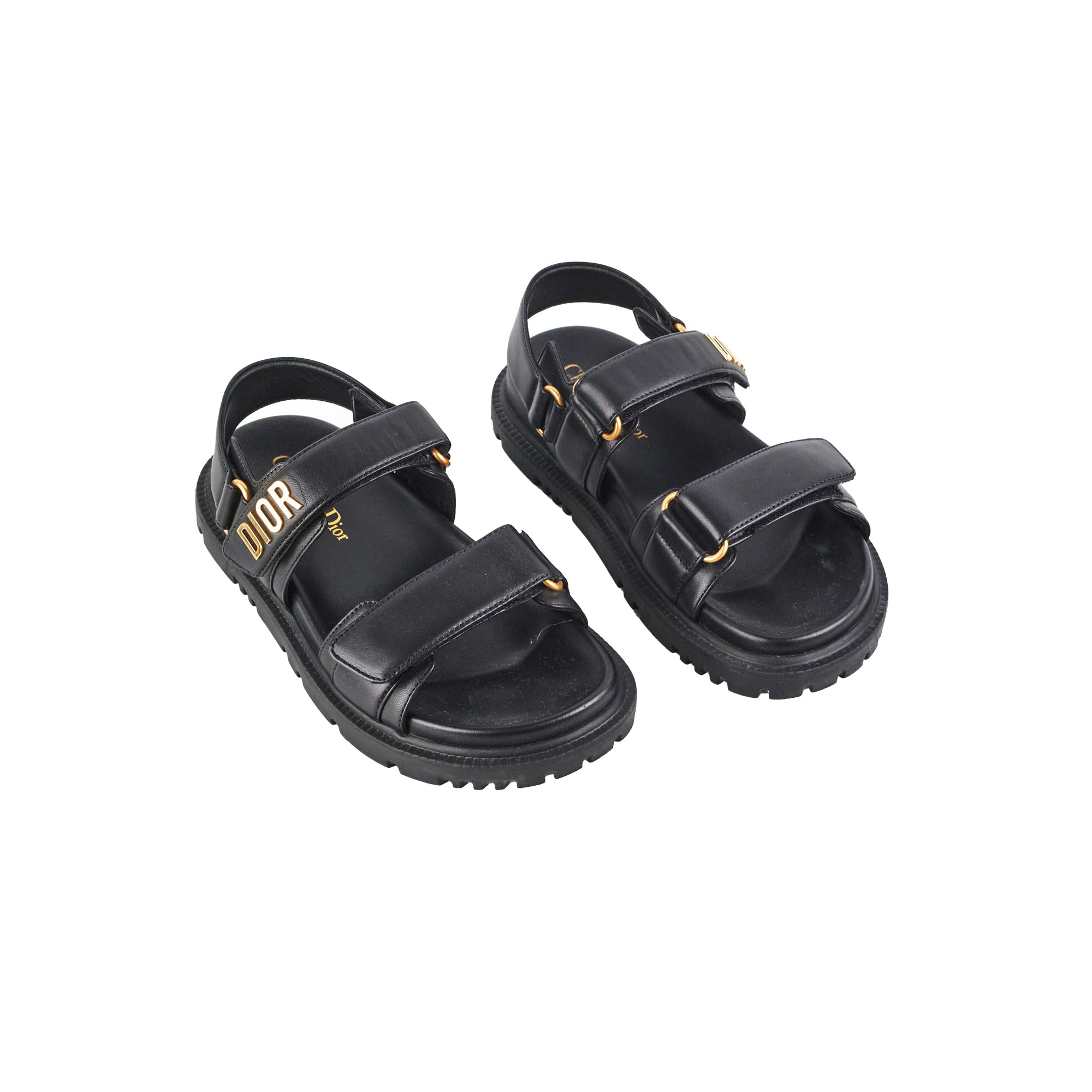 HOLD BO - Christian Dior Black Sandals Size 35.5