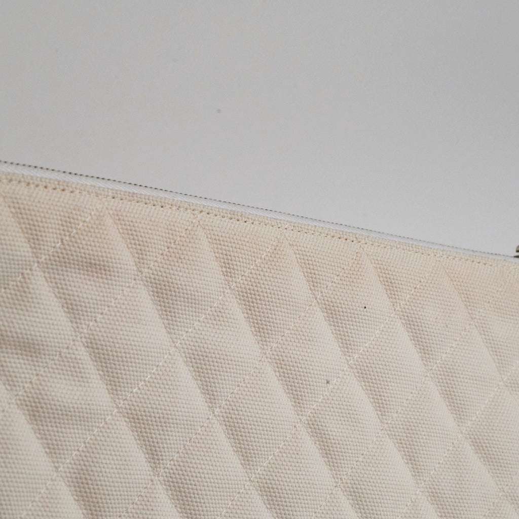 Chanel Coco White Pouch