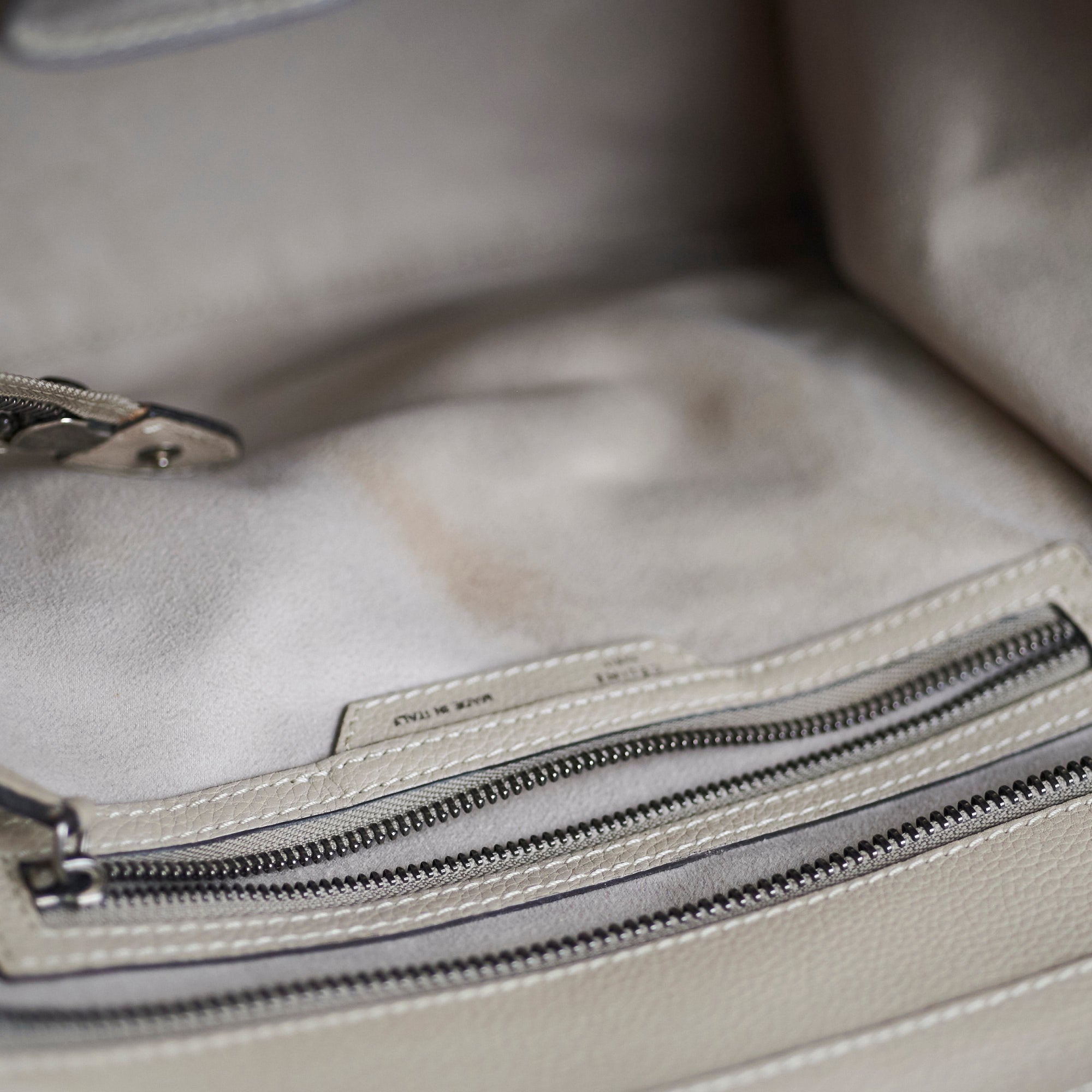 Celine Micro Luggage Tote Beige