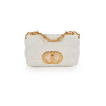 Christian Dior Small Caro Ivory Shoulder Bag