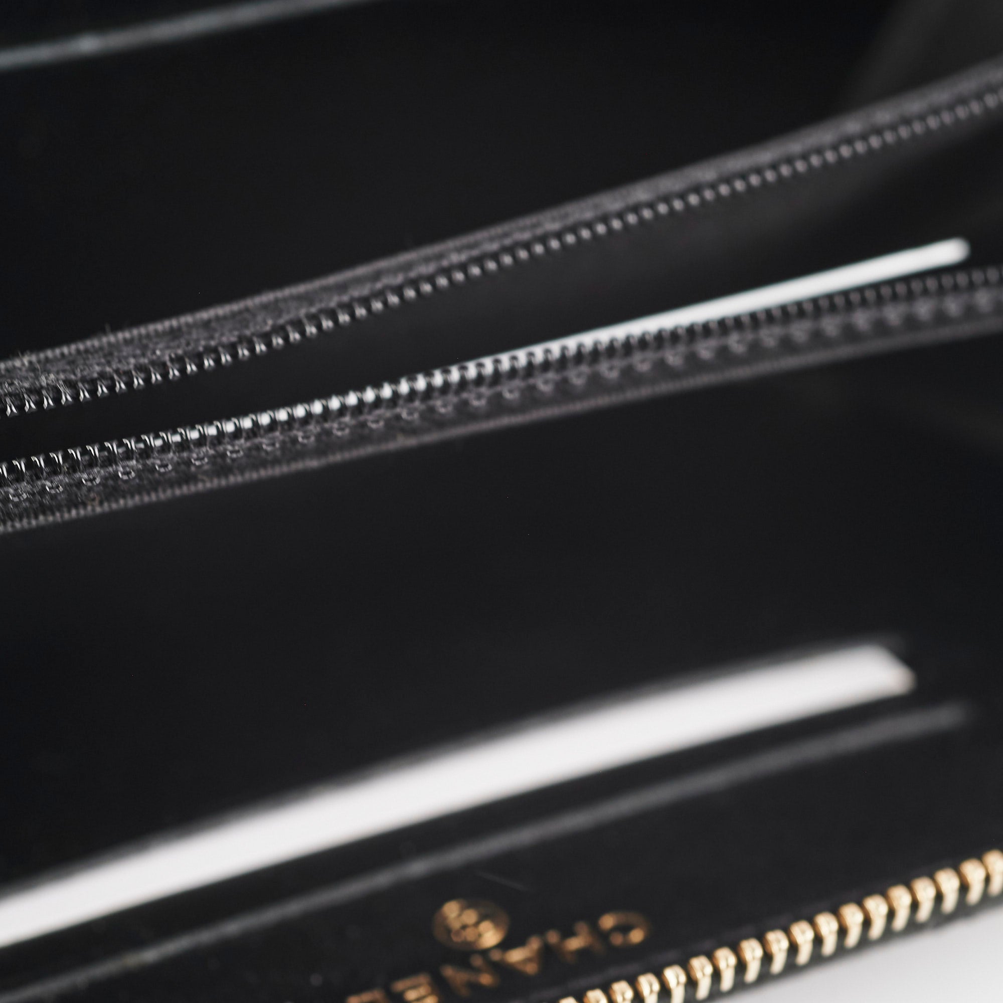 ITEM 14 - Chanel Wallet Zip Wallet Black