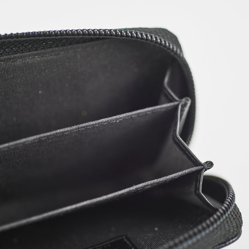 Chanel Boy Zipper Cardholder Black