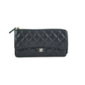 Chanel Long Cardholder Wallet Caviar Black