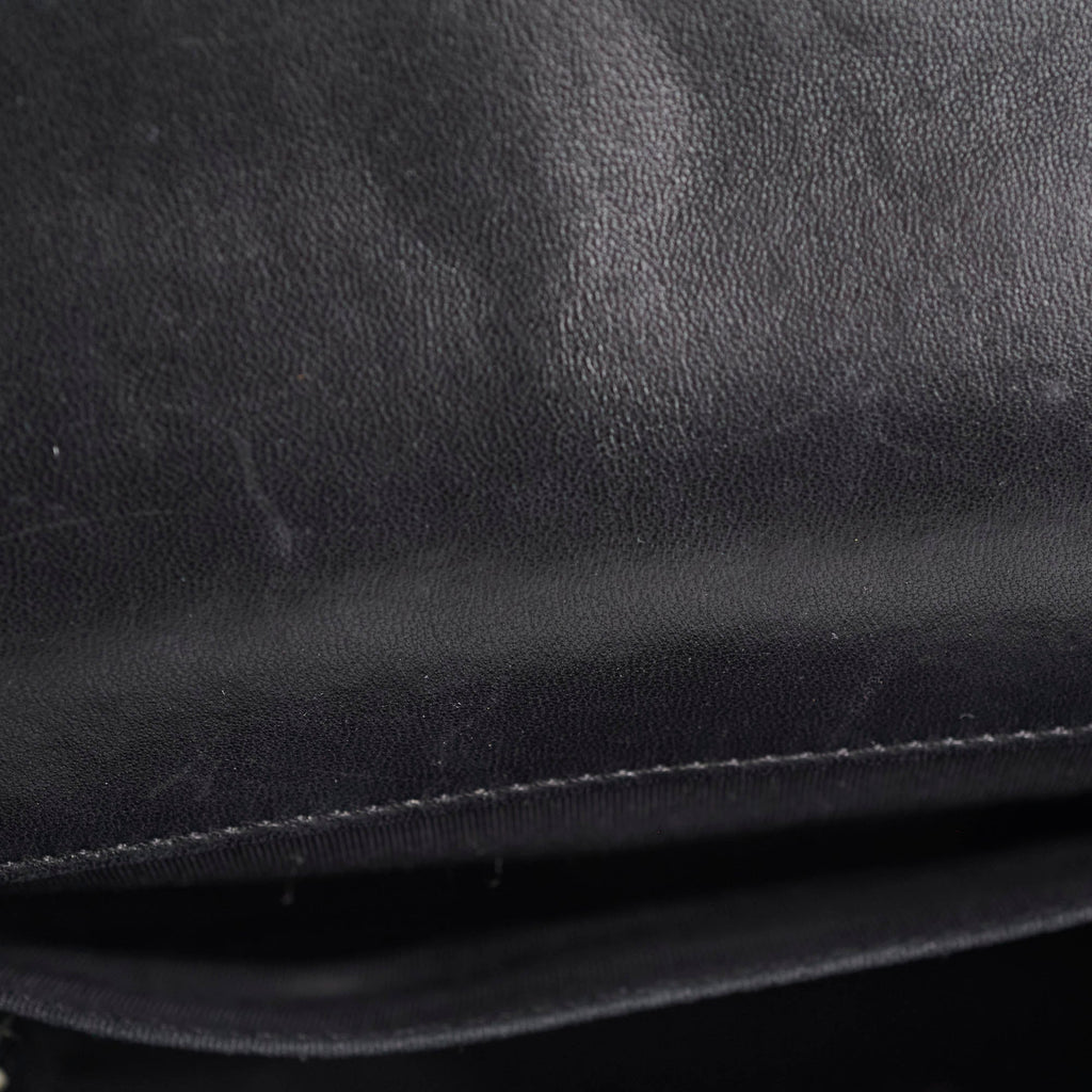 Chanel Old Medium Boy Lambskin Black