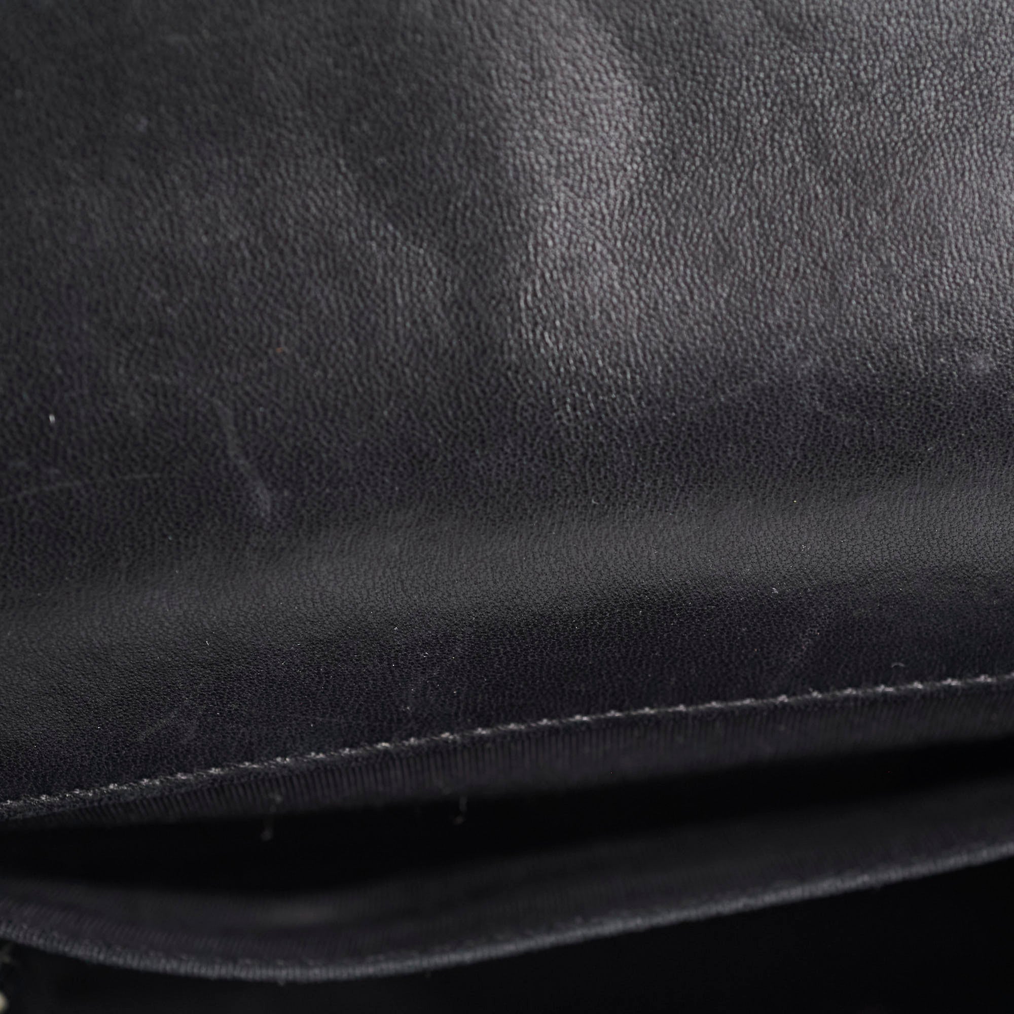 Chanel Old Medium Boy Lambskin Black